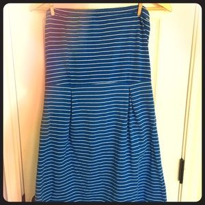Old Navy strapless dress.